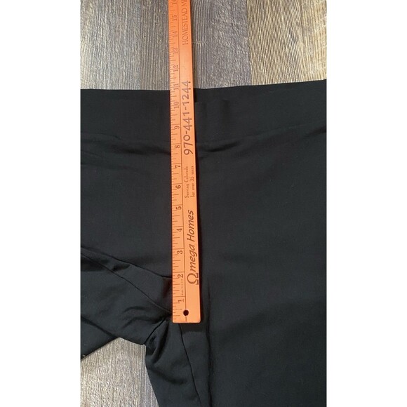 J Jill Pure Jill Affinity French Terry Slim Crop Pants Medium Black Pockets - Picture 6 of 7
